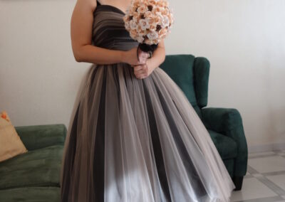 abito da sposa nero